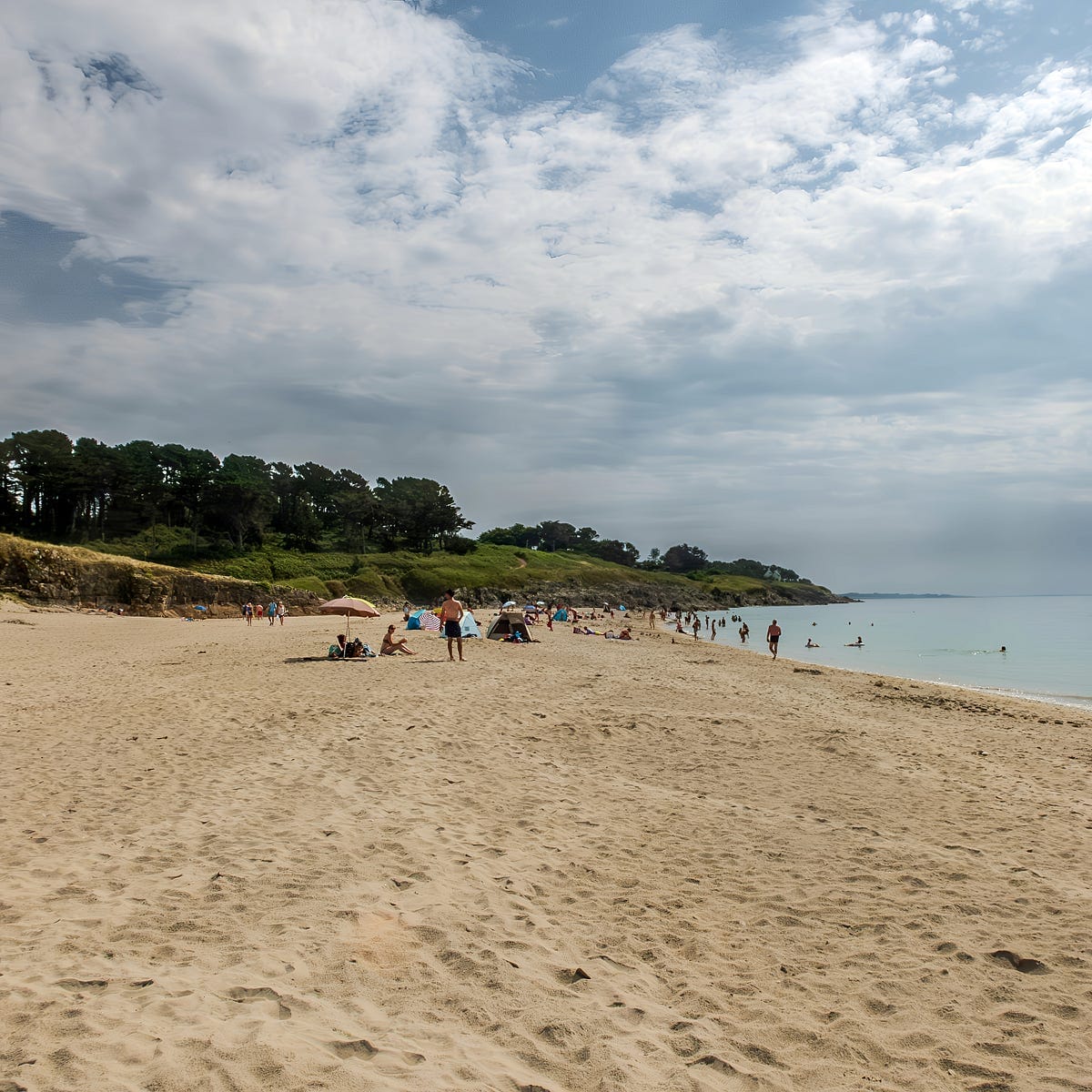 Plage de Tahiti, Bretagne, Finistère Sud. Fujifilm X30