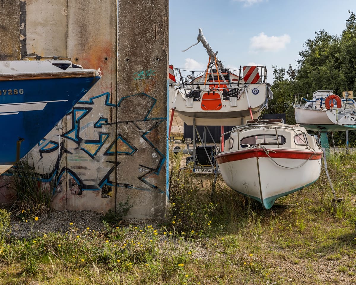 Port de Corniguel, Quimper. Photographie réalisée à l’aide d’un Ricoh GR3X