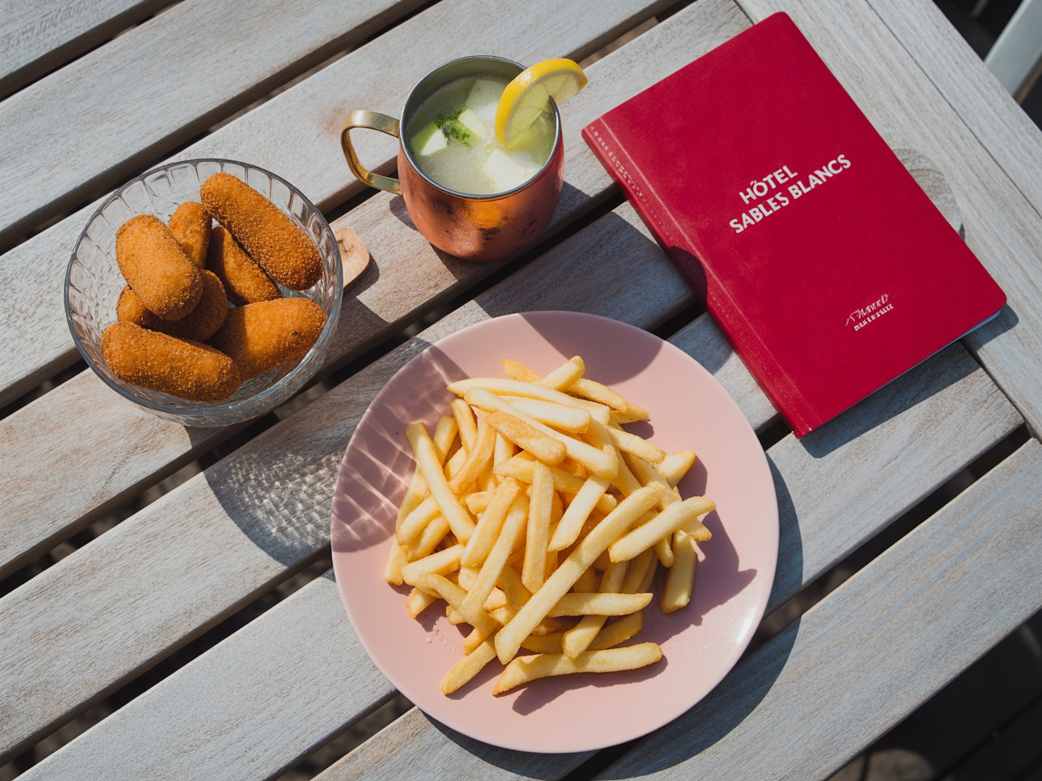 HÔTEL DES SABLES BLANCS : LA TERRASSE QUI GROOVE